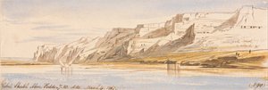 Gebel Sheikh Abu Fodde, 7:30 am, 4 March 1867 by Edward Lear